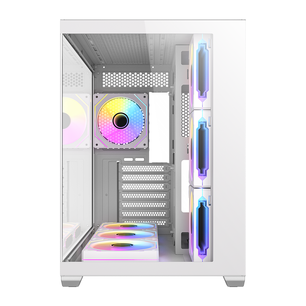 ANTEC CX Mirror Tempered Glass ARGB ATX Mid Tower Beyaz Bilgisayar Kasası
