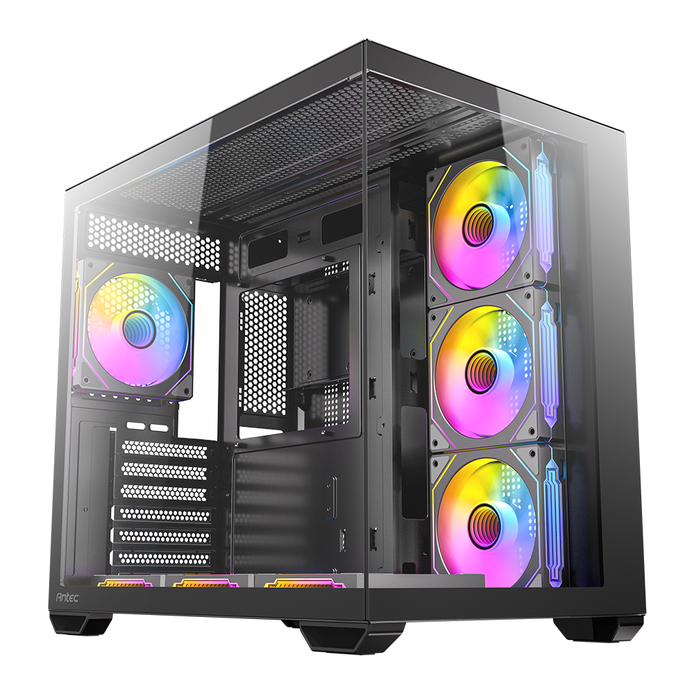 ANTEC CX Mirror Tempered Glass ARGB ATX Mid Tower Bilgisayar Kasası görsel 1