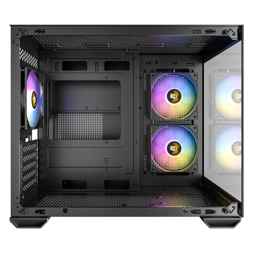 ANTEC CX600M tempered Glass RGB mATX Bilgisayar Kasası