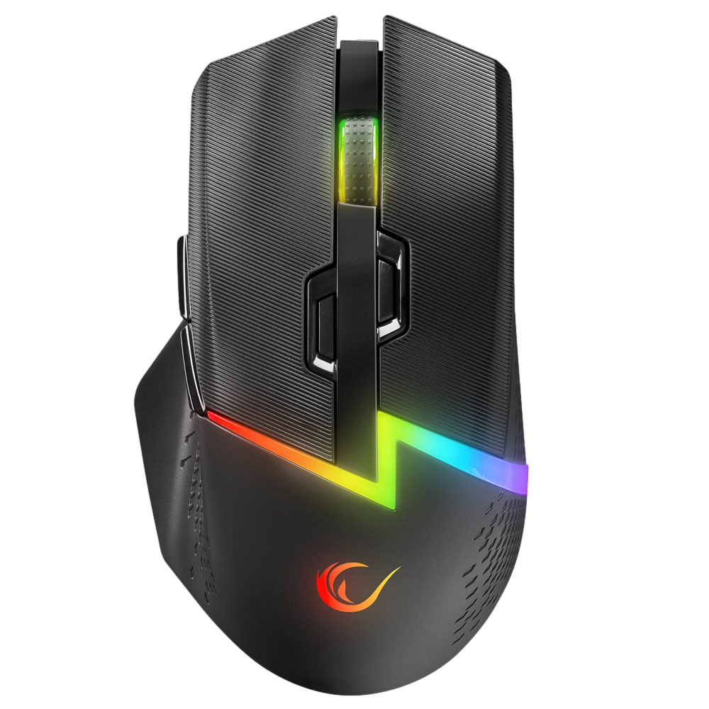 Rampage DROP M3 10000DPI Kablosuz RGB Siyah Gaming Mouse