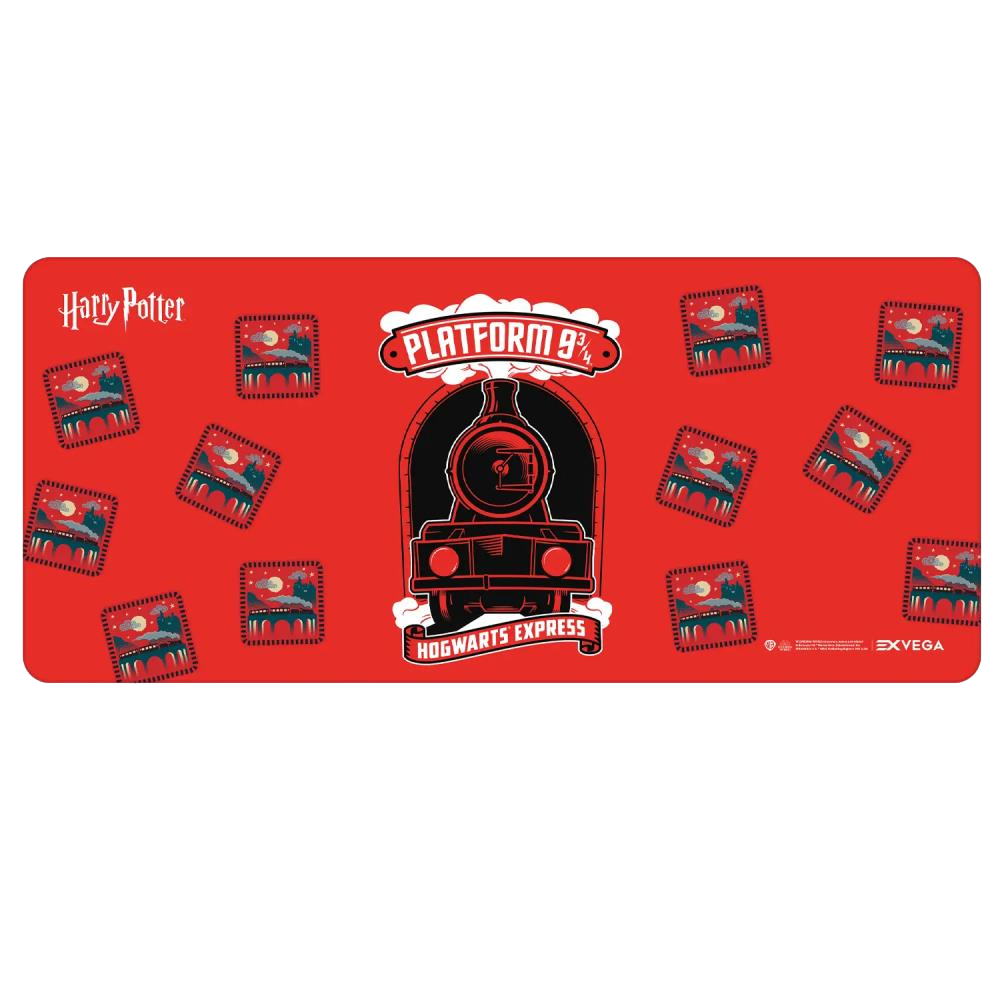 EXVEGA Harry Potter Hogwarts Express Platform 9 Kırmızı XXL Mousepad (90×40)