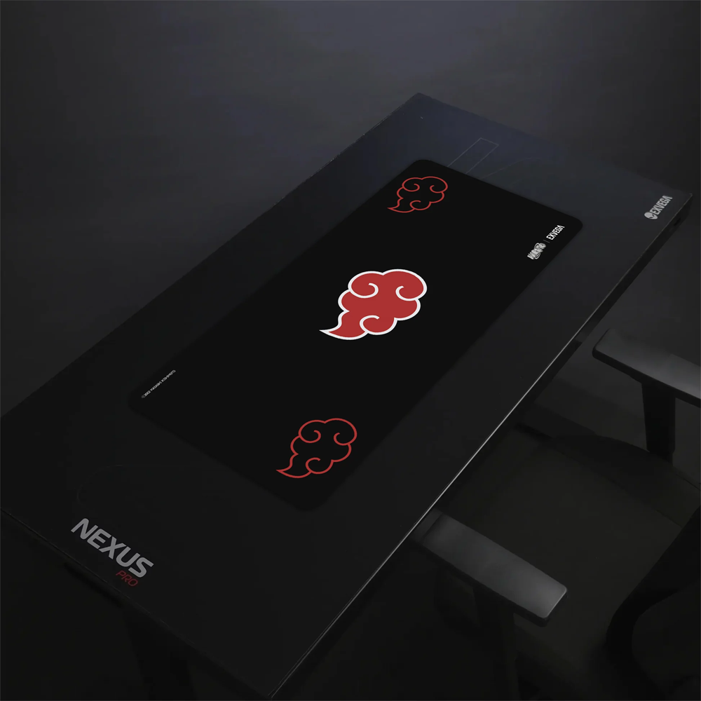 EXVEGA Naruto Akatsuki Edition Kırmızı XXL Mousepad 90×40
