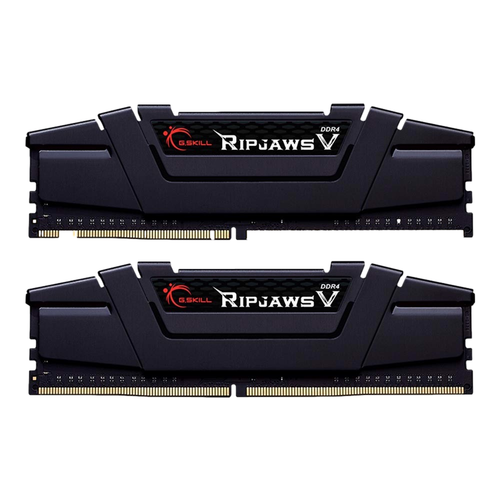 GSKILL 64GB (2x32GB) Ripjaws V Siyah 3600MHz CL18 DDR4 Dual Kit Ram görsel 1