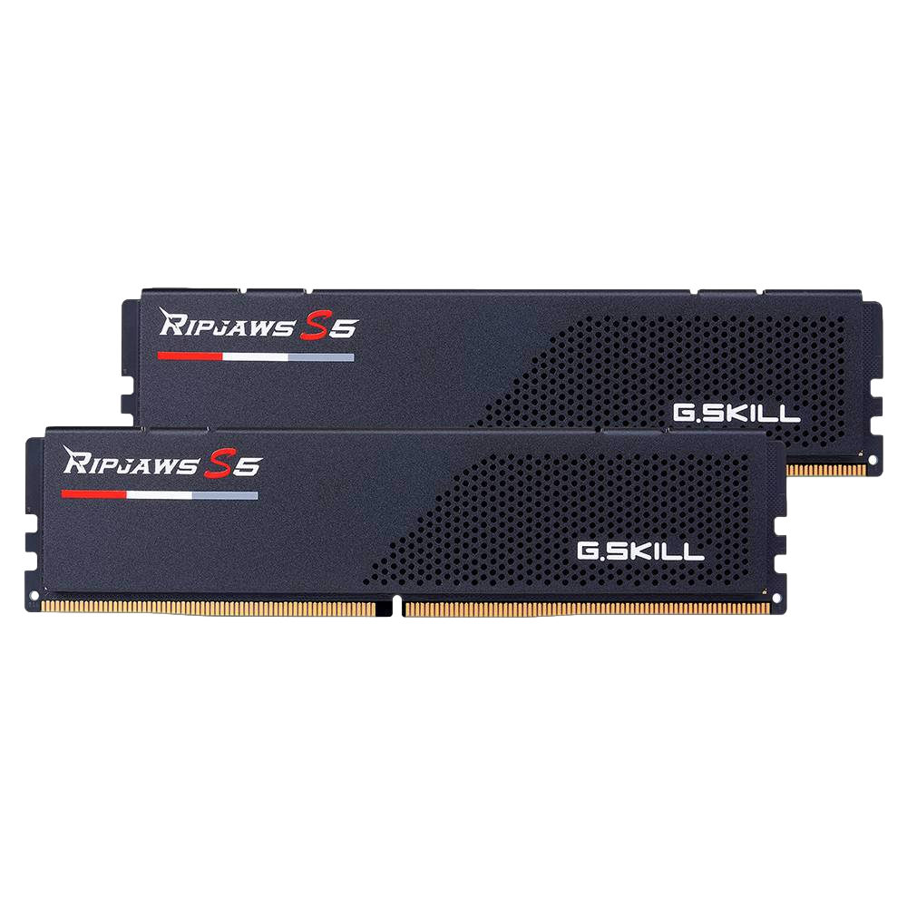 GSKILL 32GB (2x16GB) Ripjaws V Siyah 5600MHz CL36 DDR5 Dual Kit Ram görsel 1