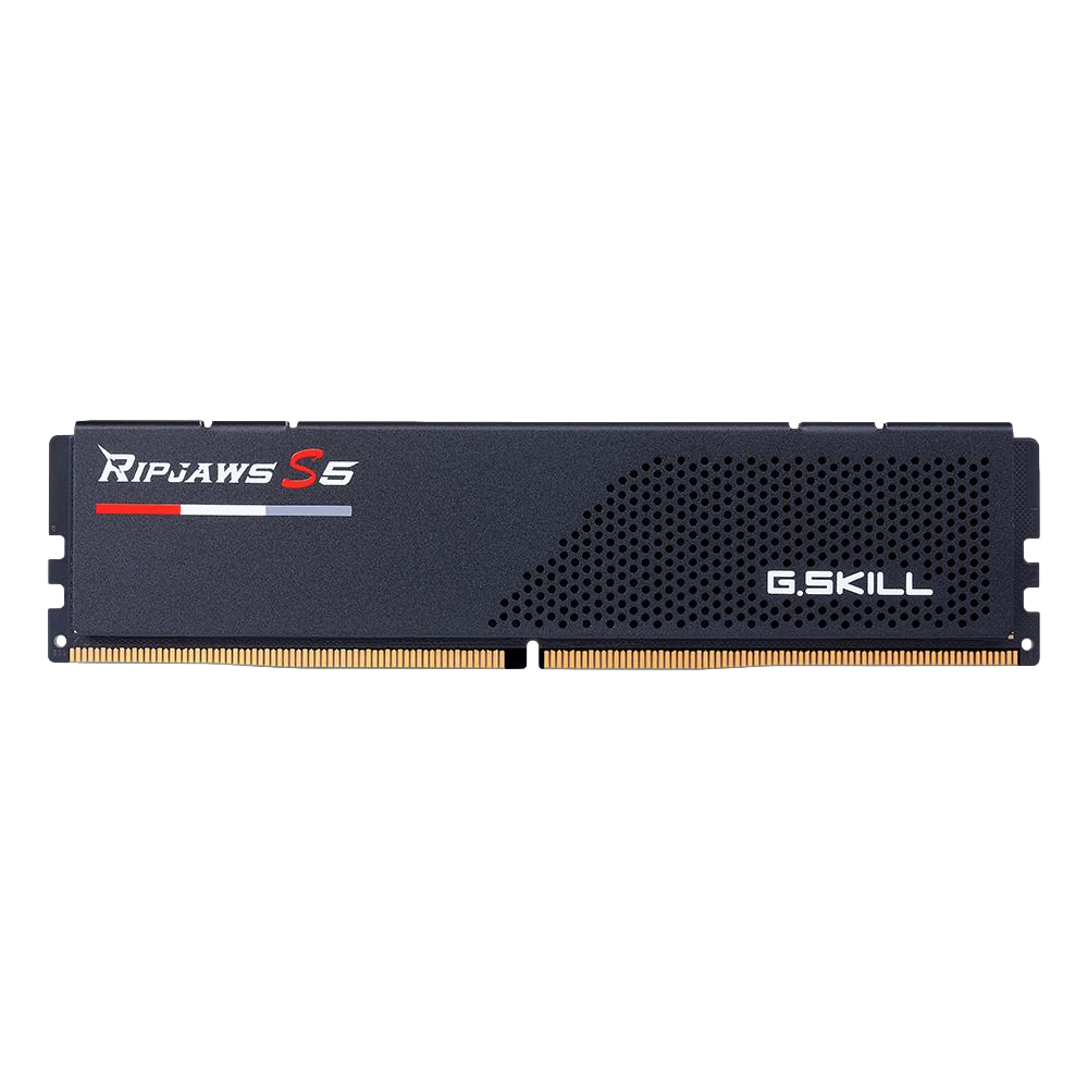 GSKILL 16GB Ripjaws S5 5600Mhz CL46 DDR5 Siyah Single Kit Ram görsel 1