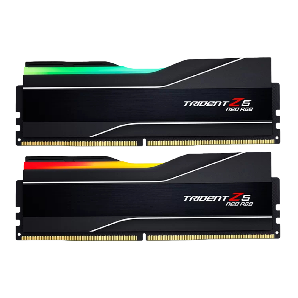 GSKILL 48GB (2X24GB) Trident Z5 Neo Siyah DDR5 6400Mhz CL32 AMD EXPO Dual Kit Ram görsel 1
