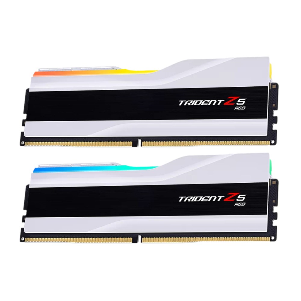 GSKILL 64GB (2x32GB) Trident Z5 RGB 6400Mhz CL32 DDR5 1.4V Beyaz