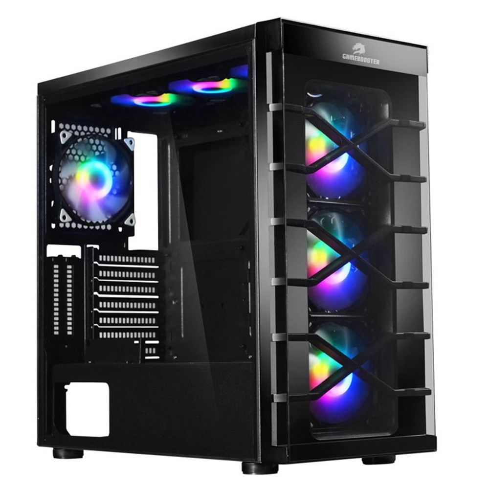 GameBooster GB-PR020BB RGB TG USB 3.0 Mid Tower Kasa