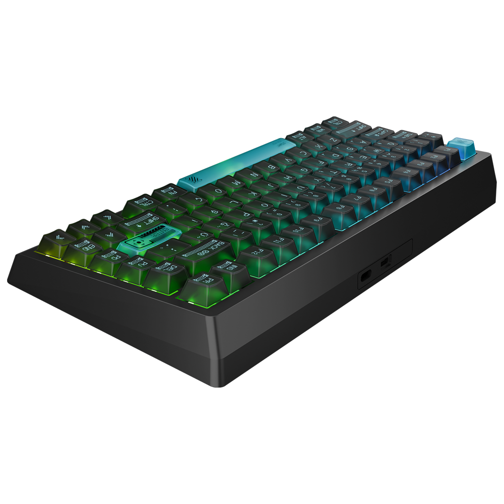 GameBooster Kinet HE 8K Manyetik Switch Hot Swap TKL RGB Siyah Kablolu Gaming Klavye