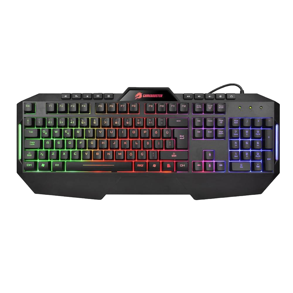 GameBooster G59K Frontier Rainbow Aydınlatmalı Membrane Gaming Klavye