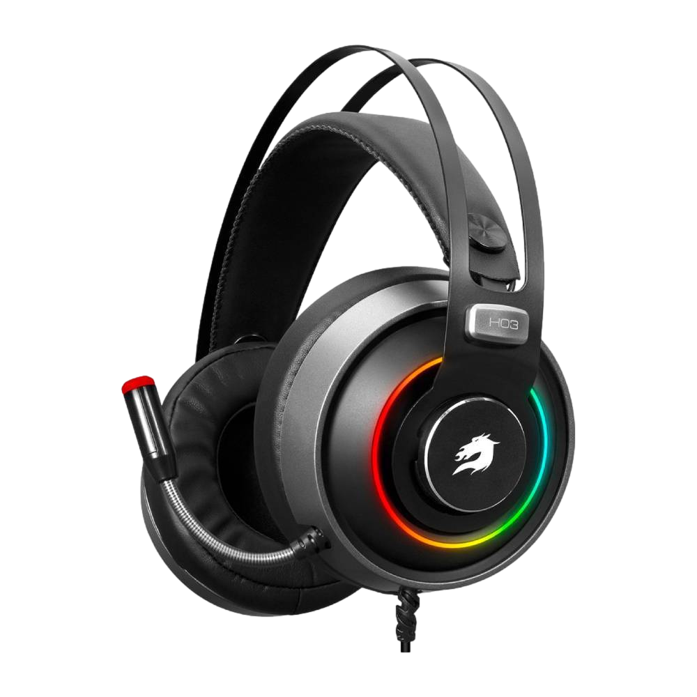 GameBooster H03 Dragon King Running RGB Titreşimli 7.1 Surround Siyah Gaming Kulaklık