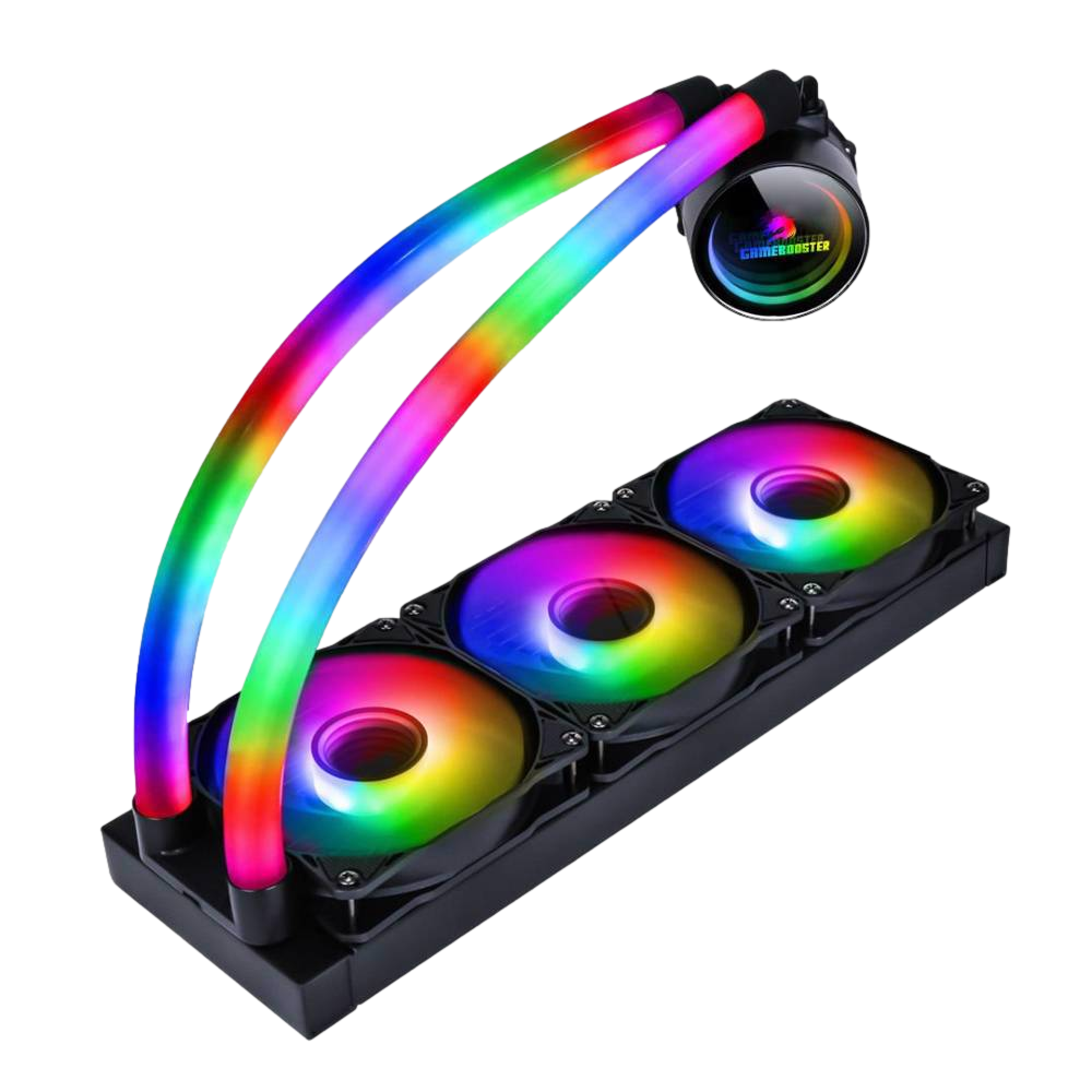 GameBooster INFINITY 360 Black Edition ARGB İşlemci Sıvı Soğutucu görsel 1