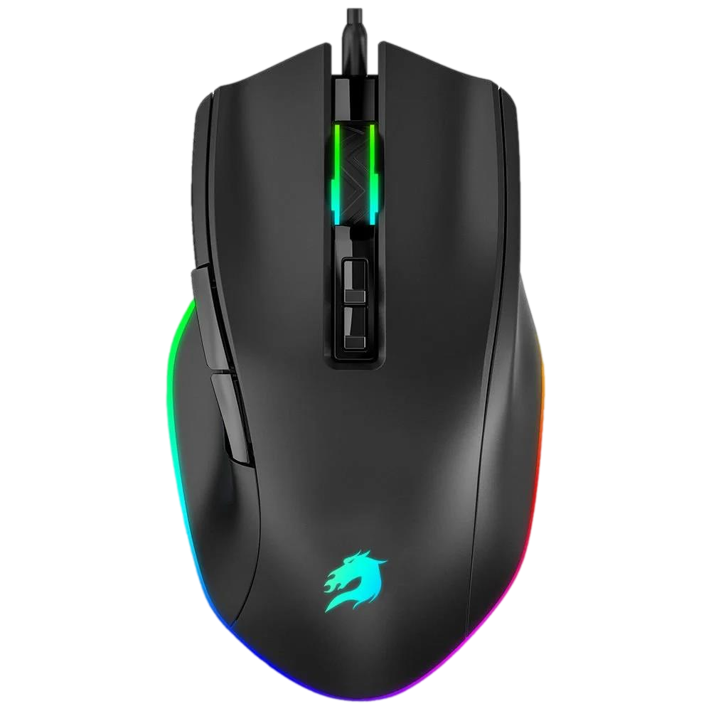 GameBooster M16 Myth RGB 12.800 DPI Siyah Kablolu Gaming Mouse