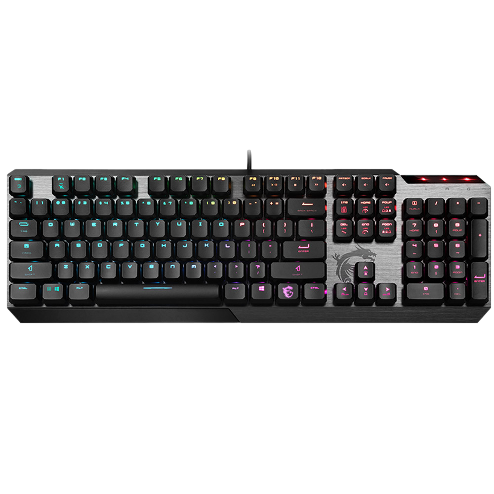 MSI Vigor GK50 Low Profile TR RGB Mekanik Gaming Klavye