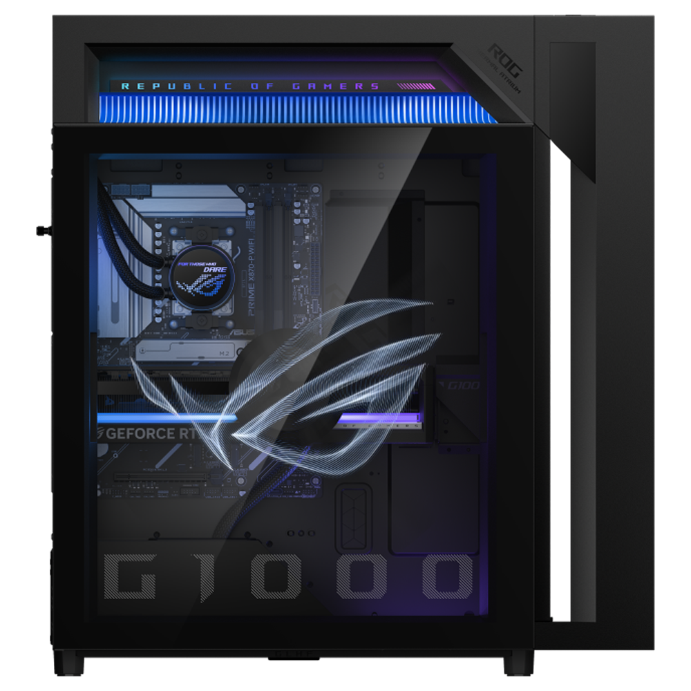 ASUS ROG G1000 Ryzen 9 9950X3D 32GB DDR5 1TB SSD RTX 5080 ROG 16GB GDDR7 1000W 80+ Gold PSU W11H Masaüstü Gaming Bilgisayar