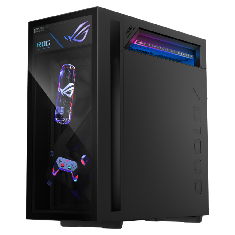 ASUS ROG G1000 Ryzen 9 9950X3D 32GB DDR5 1TB SSD RTX 5080 ROG 16GB GDDR7 1000W 80+ Gold PSU W11H Masaüstü Gaming Bilgisayar