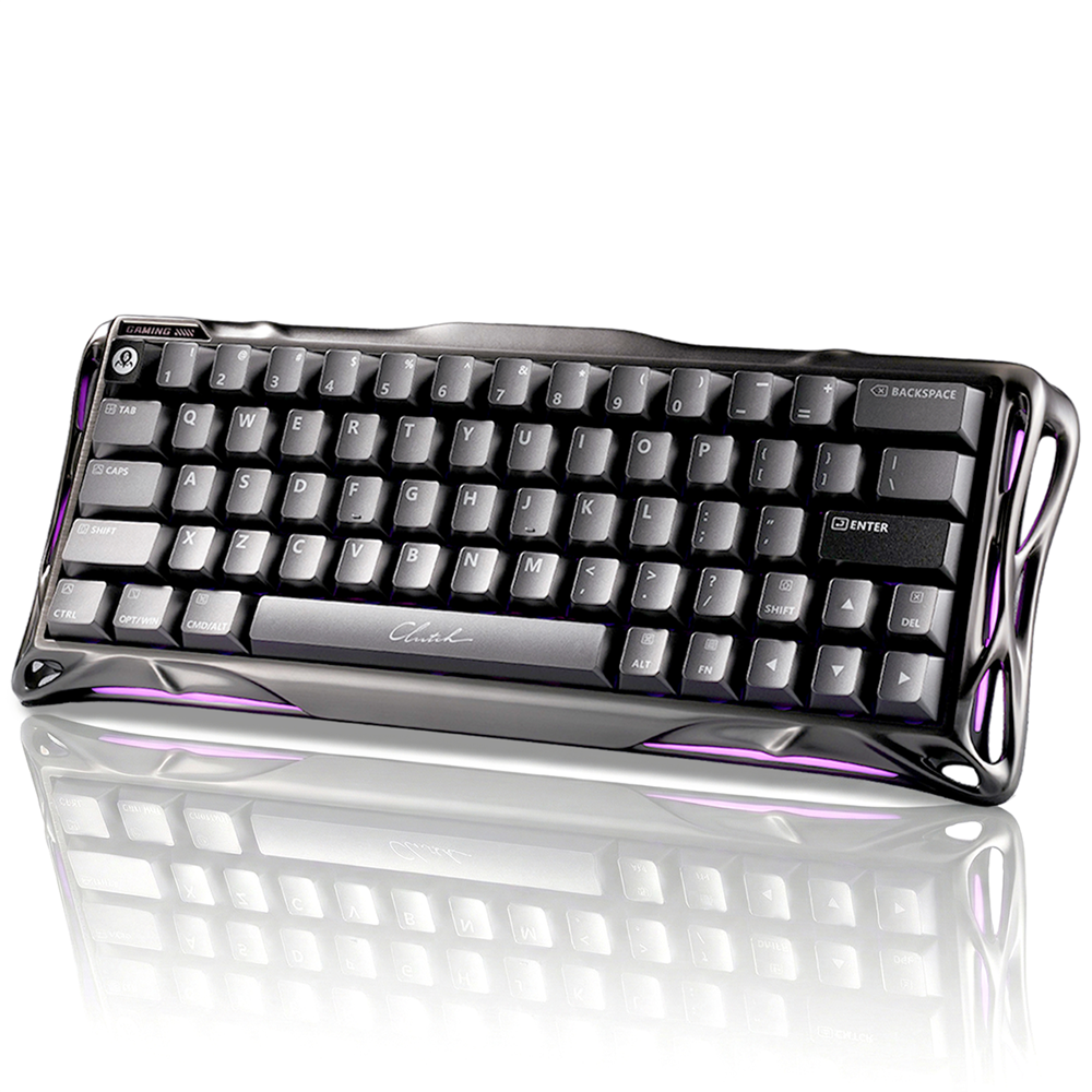 GravaStar Mercury V60 Pro RGB Manyetik Switch Ingilizce Q GunMetal
