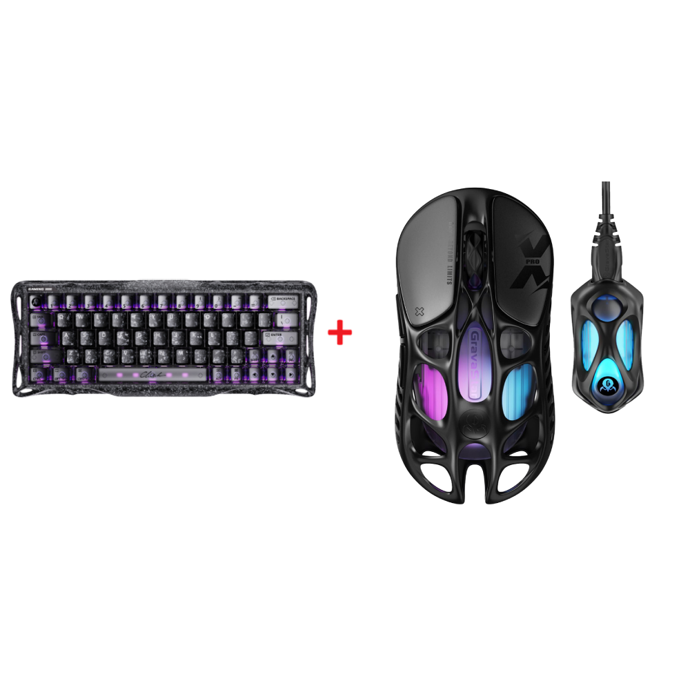 GravaStar Mercury V60 Pro + GravaStar Mercury XPro Mouse Bundle Paket