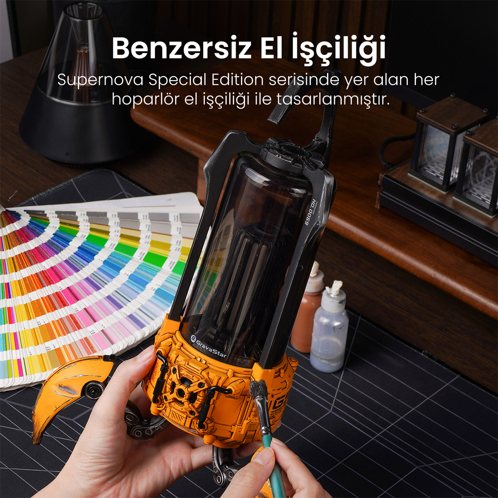 GravaStar Supernova 25W 3350mAh Led Işıklı Bluetooth Hoparlör