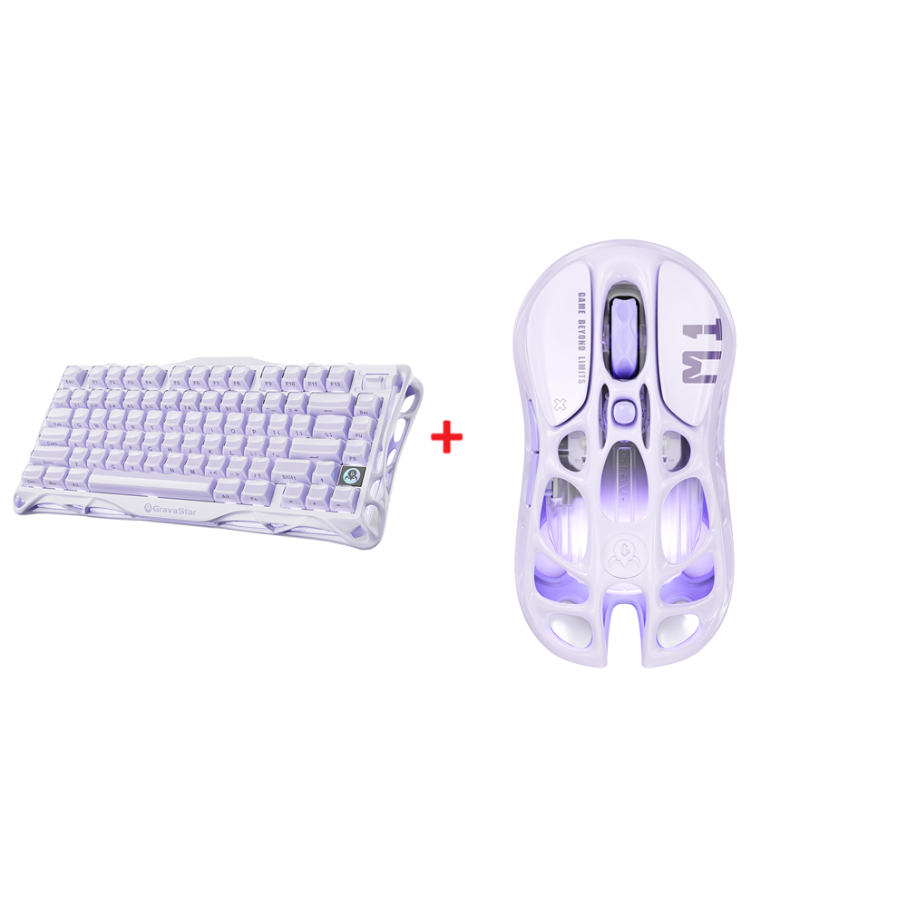 GravaStar Mercury V75 Klavye + GravaStar Mercury M1 Pro Mouse Bundle Paket
