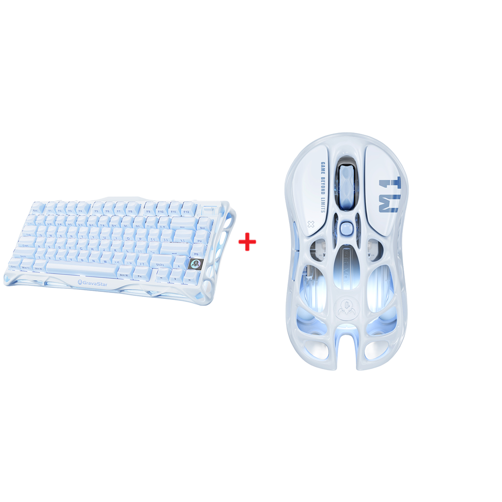 GravaStar Mercury K1 Klavye + GravaStar Mercury M1 Pro Mouse Bundle Paket