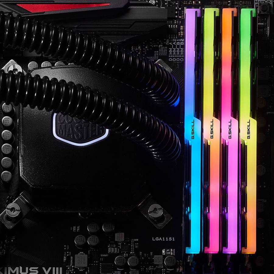 GSKILL 16GB (2x8GB) Trident Z RGB 3600MHz CL16 DDR4 Dual Kit Ram