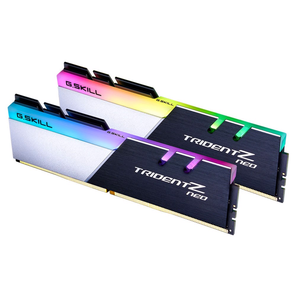 GSKILL 64GB (2x32GB) Trident Z Neo RGB 3600Mhz CL18 DDR4 Dual Kit Ram görsel 1