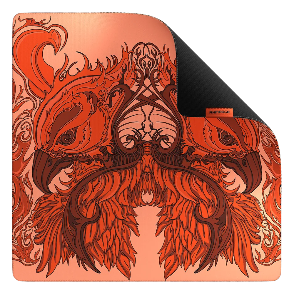 Rampage HYDRA Phoneix Taiwan Natural Rubber XL Gaming Mouse Pad