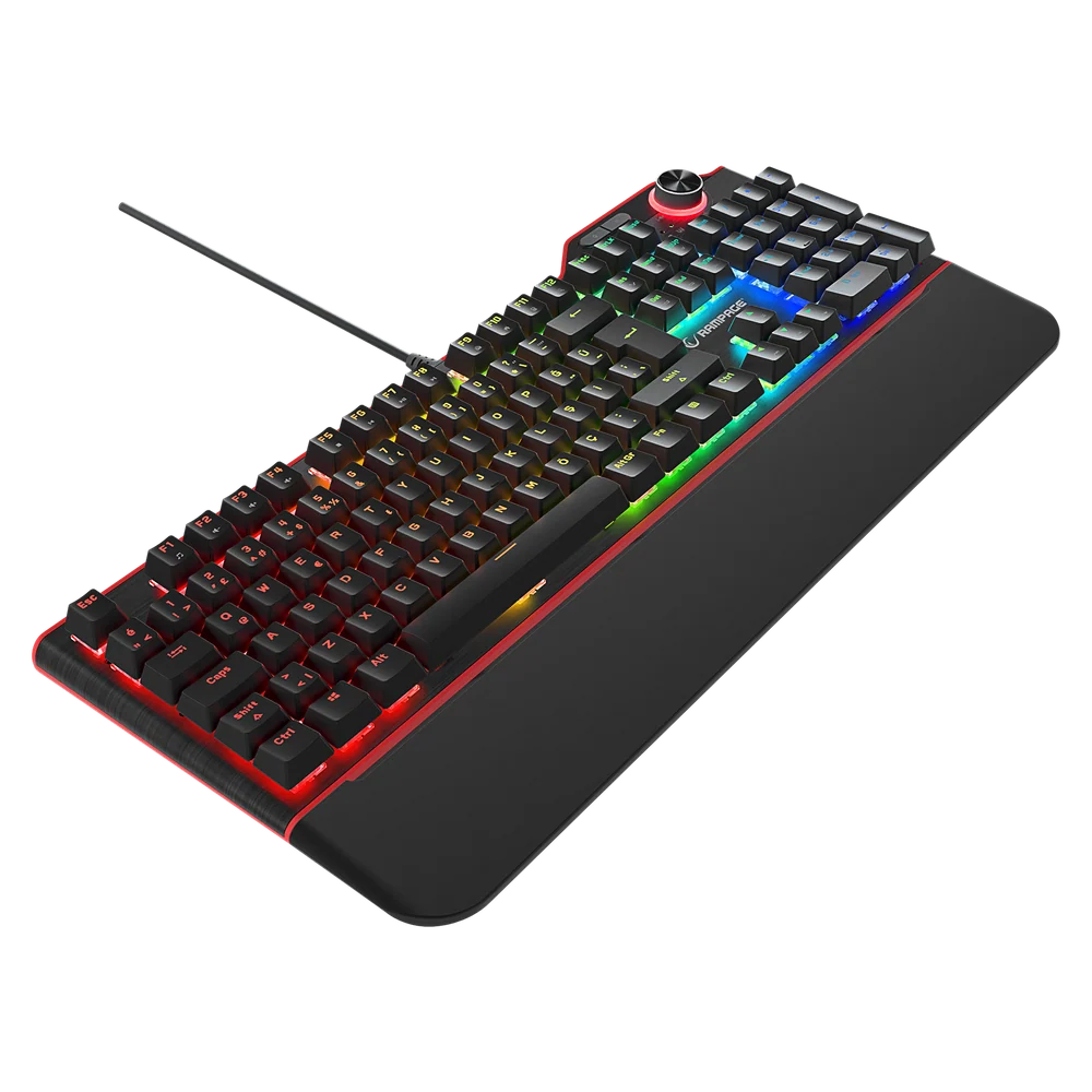 Rampage HYDRA R6 Red Switch RGB Kablolu Siyah Mekanik Gaming Klavye