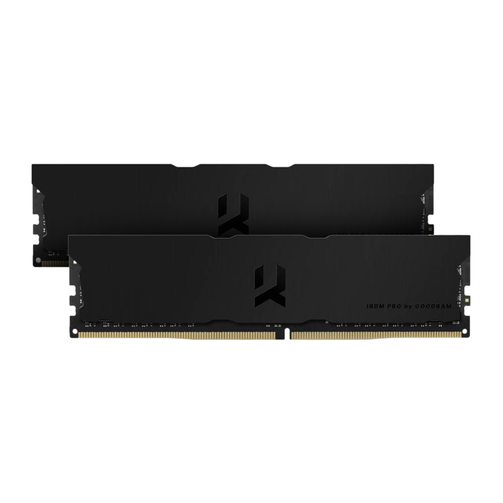 GOODRAM 32GB(2x16GB) IRDM PRO 3600MHz CL18 DDR4 Siyah Dual Kit Ram görsel 1