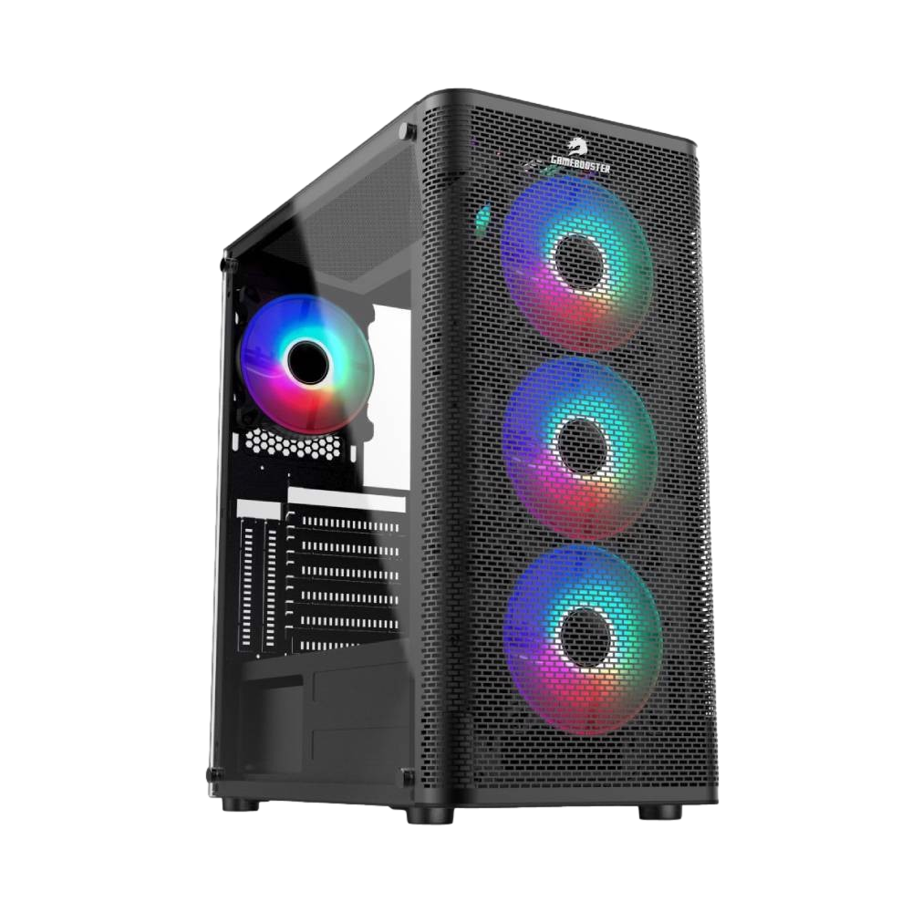 GameBooster GB-M206B RGB Mesh Panel USB 3.0 Mid Tower Kasa görsel 1