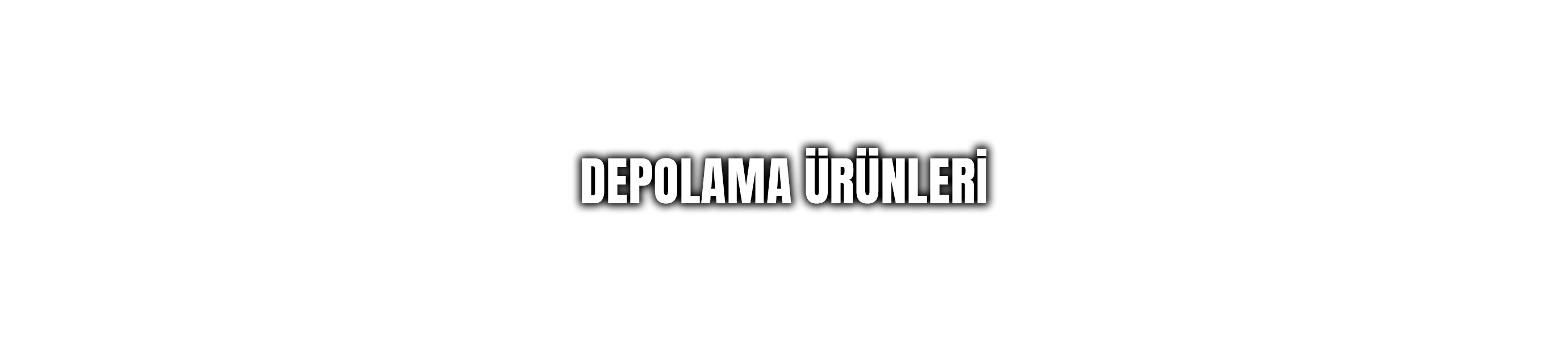 Depolama Ürünleri