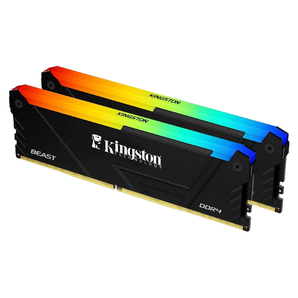 Kingston 64GB(2x32) Beast RGB 3200MHz CL16 DDR4 Dual Kit Ram
