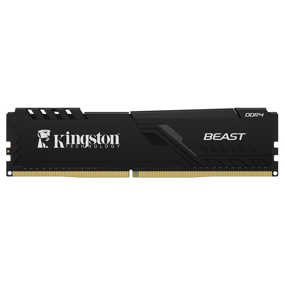 Kingston 8GB Beast Black 3200MHz CL16 DDR4 Single Kit Ram görsel 1