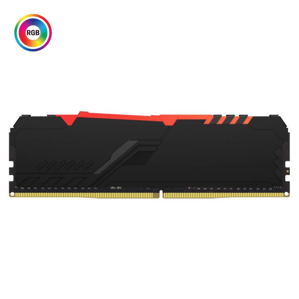Kingston 8GB FURY Beast RGB 3200 MHz CL16 DDR4 Single Kit Ram