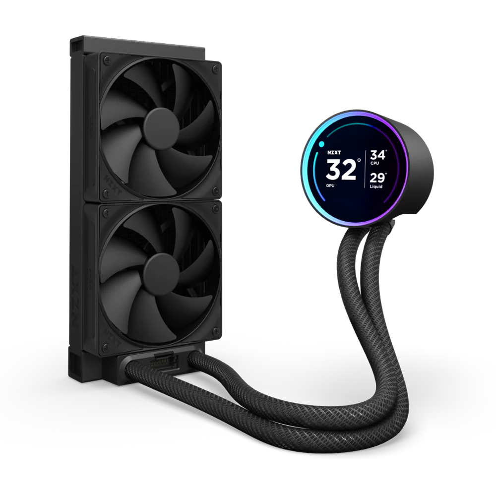 NZXT Kraken Elite 240 AIO LCD 240mm RGB Siyah Sıvı İşlemci Soğutucusu