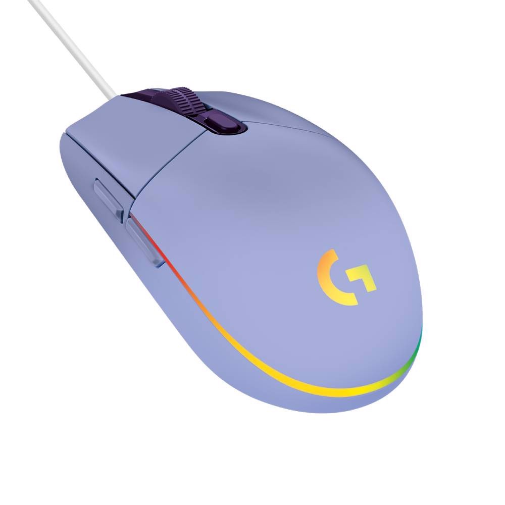 Logitech G102 Lila 8000 DPI  RGB Gaming Mouse
