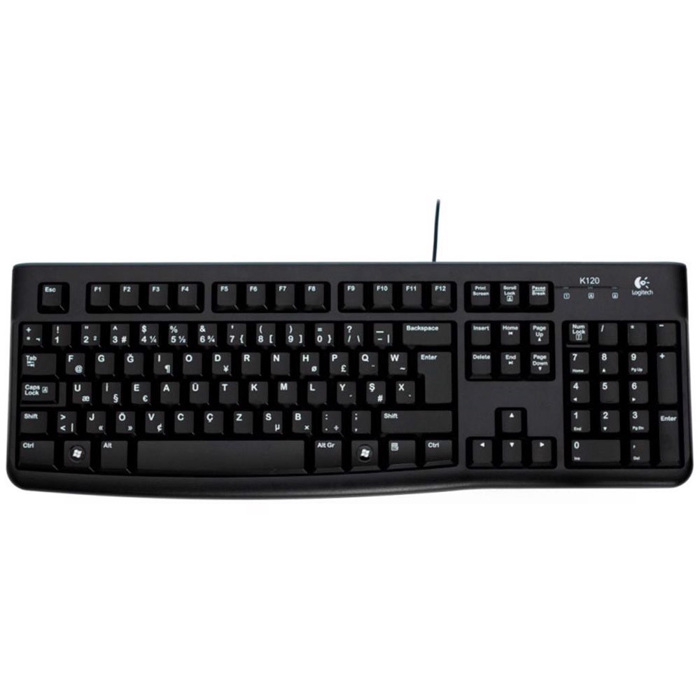 Logitech K120 Türkçe F Klavye