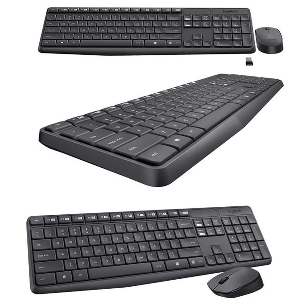Logitech MK235 Kablosuz Türkçe Klavye Mouse Set