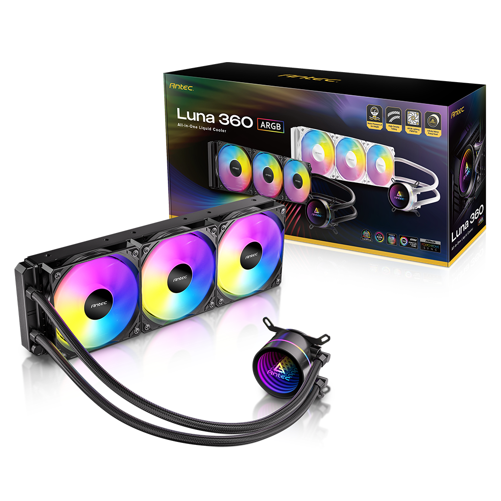 ANTEC LUNA 360 ARGB 360mm Siyah İşlemci Sıvı Soğutucu