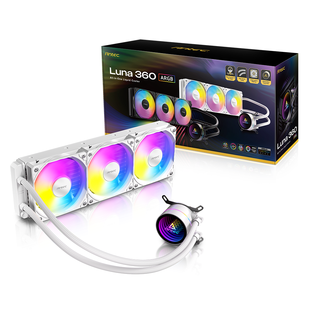 ANTEC LUNA 360 ARGB 360mm Beyaaz İşlemci Sıvı Soğutucu