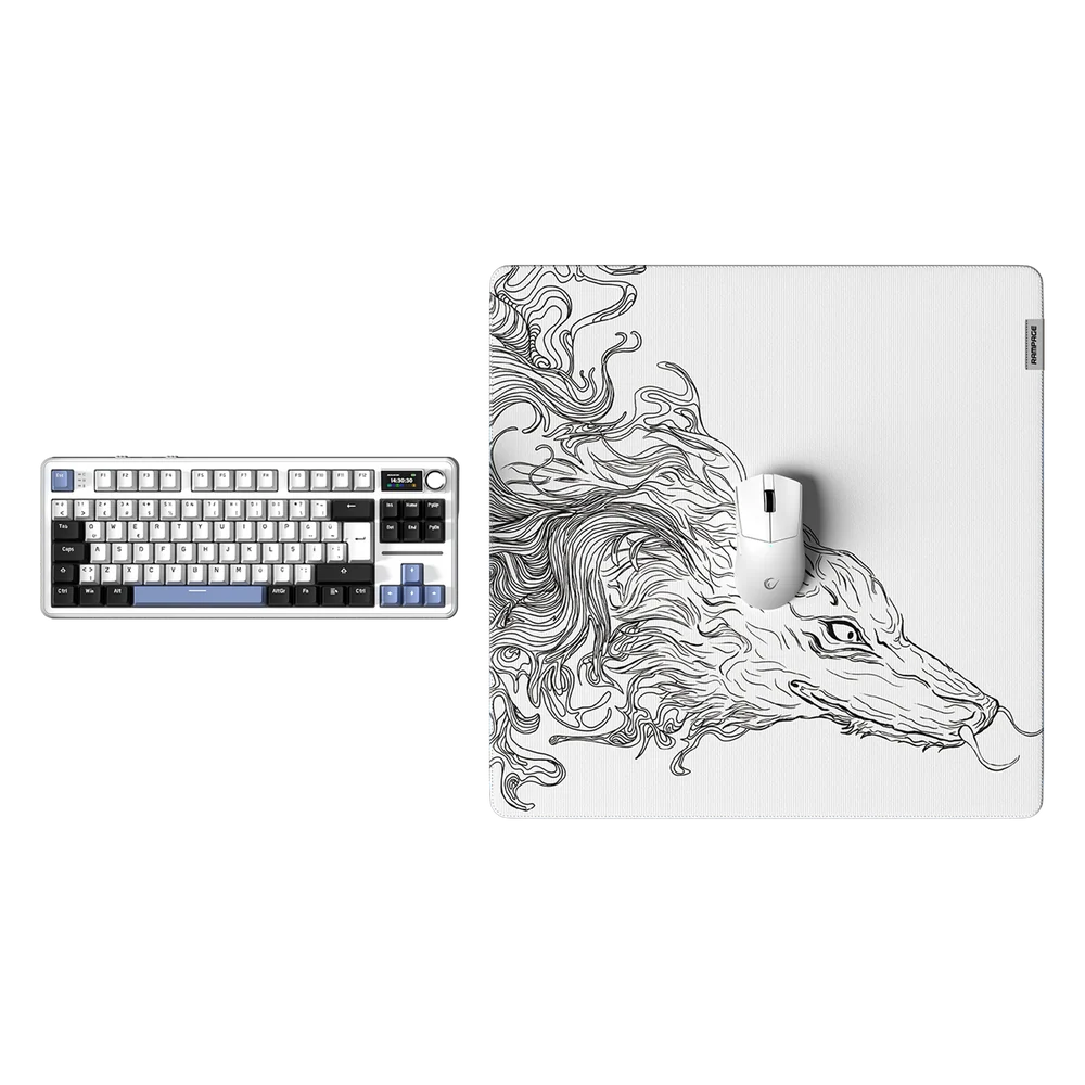 Rampage LYNX Ghost Taiwan Natural Rubber XL Gaming Mouse Pad