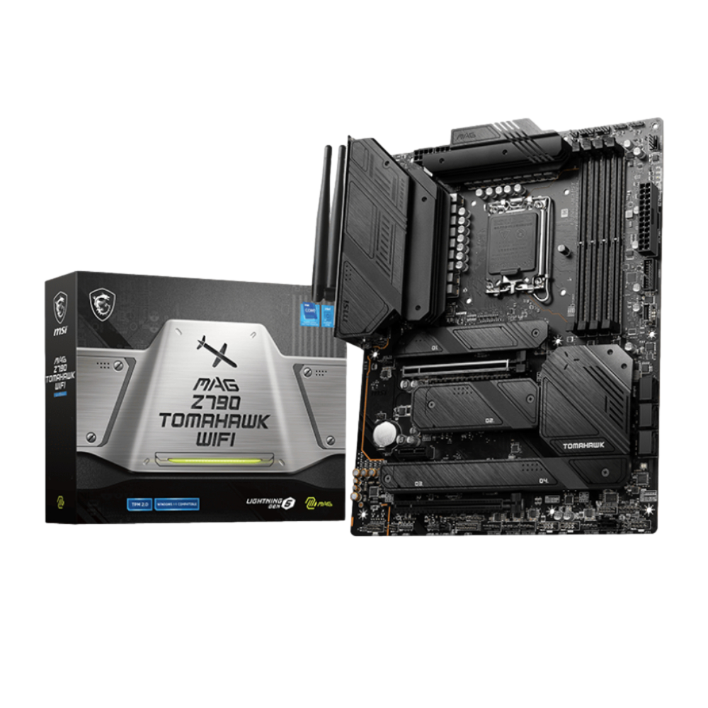 MSI MAG Z790 TOMAHAWK WIFI 7200MHz(OC) DDR5 Soket 1700 M.2 HDMI DP ATX Anakart