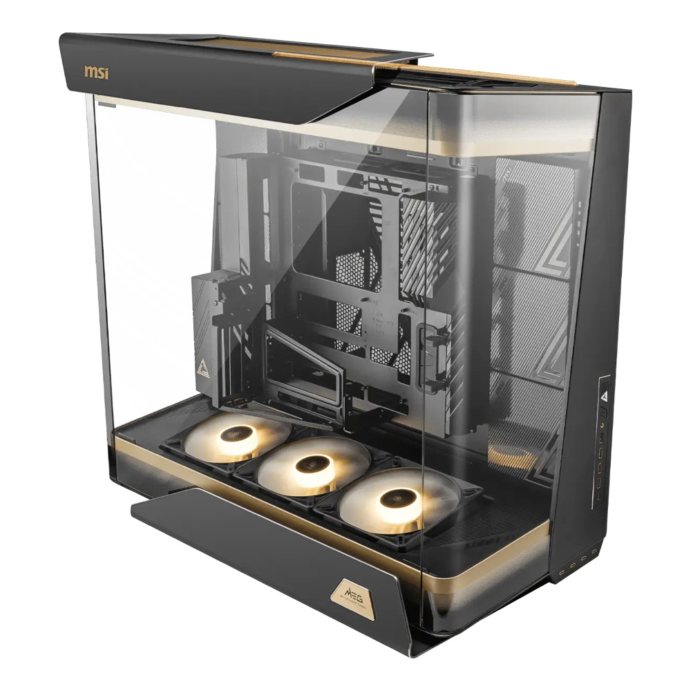 MSI MEG MAESTRO 900R Tempered Glass ARGB Type-C Siyah E-ATX Bilgisayar Kasası 