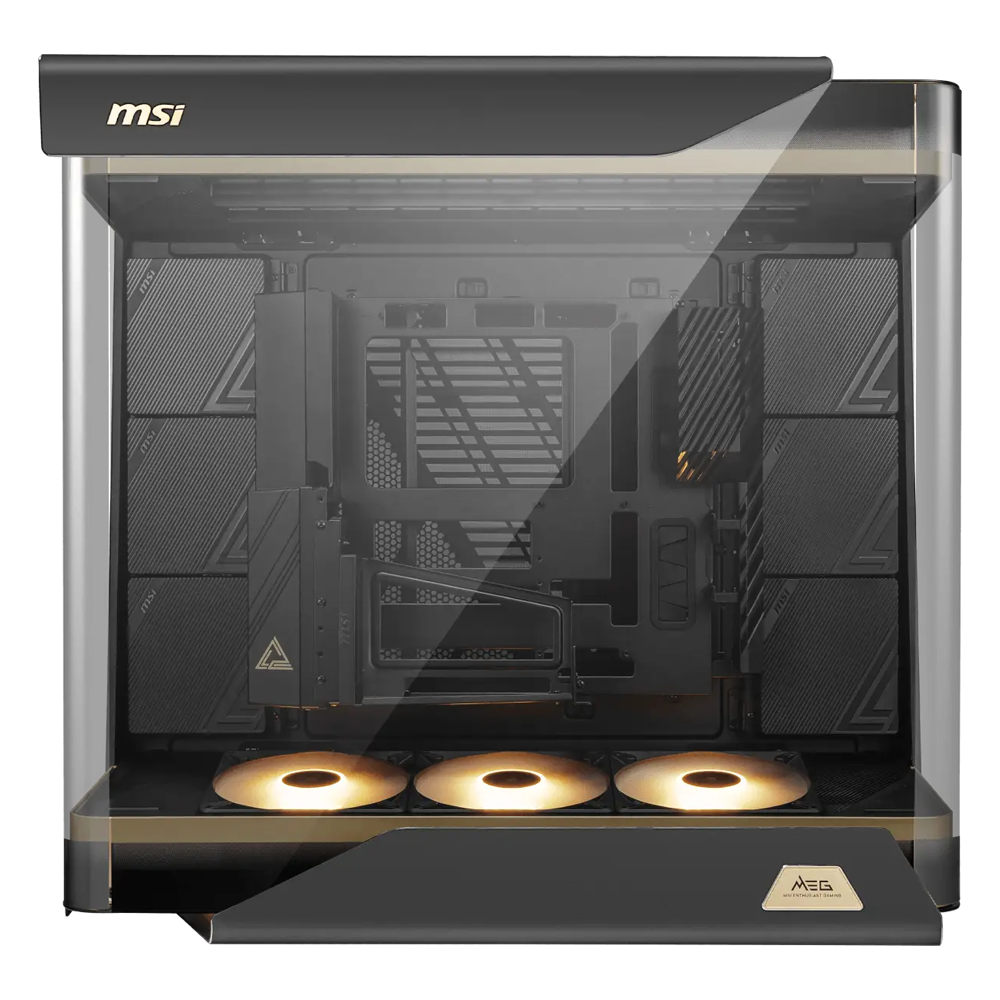 MSI MEG MAESTRO 900R Tempered Glass ARGB Type-C Siyah E-ATX Bilgisayar Kasası 