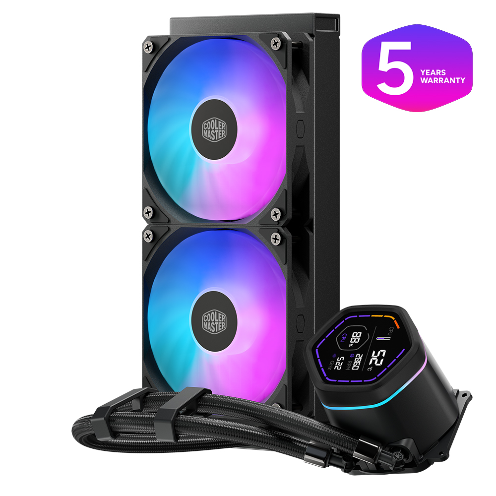 Cooler Master MasterLiquid Core NEX Digital 240 ARGB 240mm İşlemci Sıvı Soğutucu
