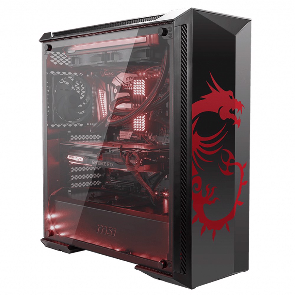 MSI MPG GUNGNIR 100D Tempered Glass USB 3.1 Mid Tower Kasa