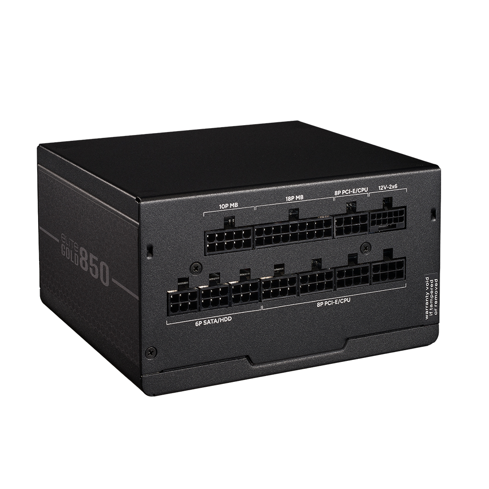 Cooler Master Elite 850W 80+ Gold Full Modüler ATX 3.0 Gen 5.0 120mm Fanlı PSU