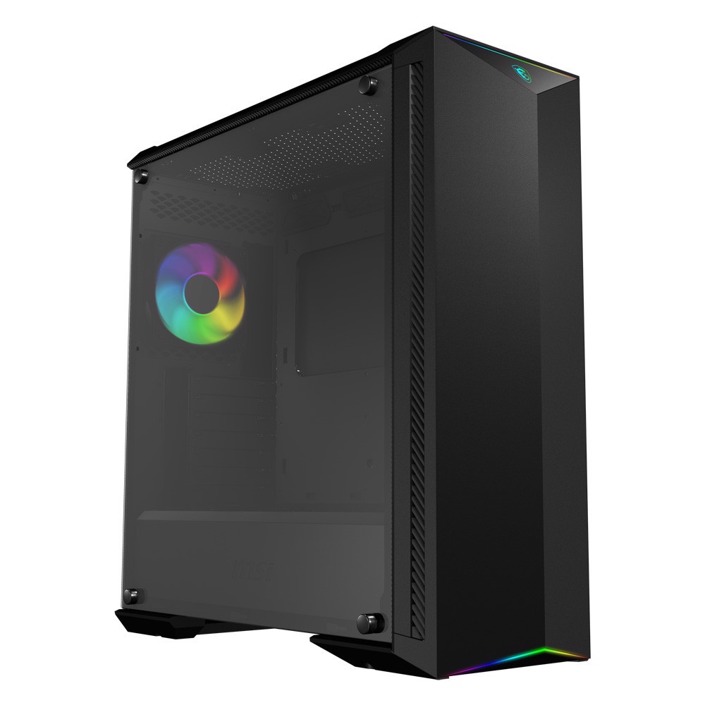 MSI MPG GUNGNIR 100 ARGB Tempered Glass USB 3.0 Mid Tower Kasa görsel 1