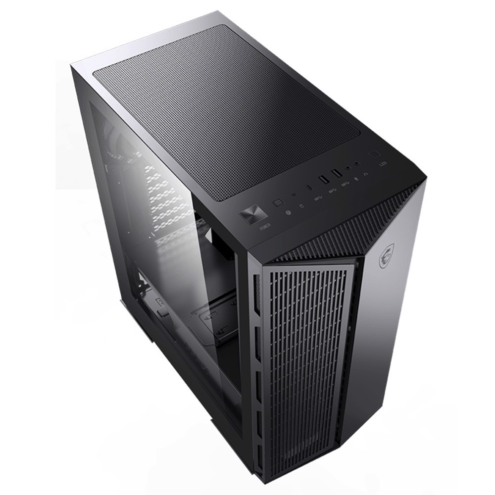 MSI MPG GUNGNIR 110M RGB Tempered Glass USB 3.2 Mid Tower Kasa